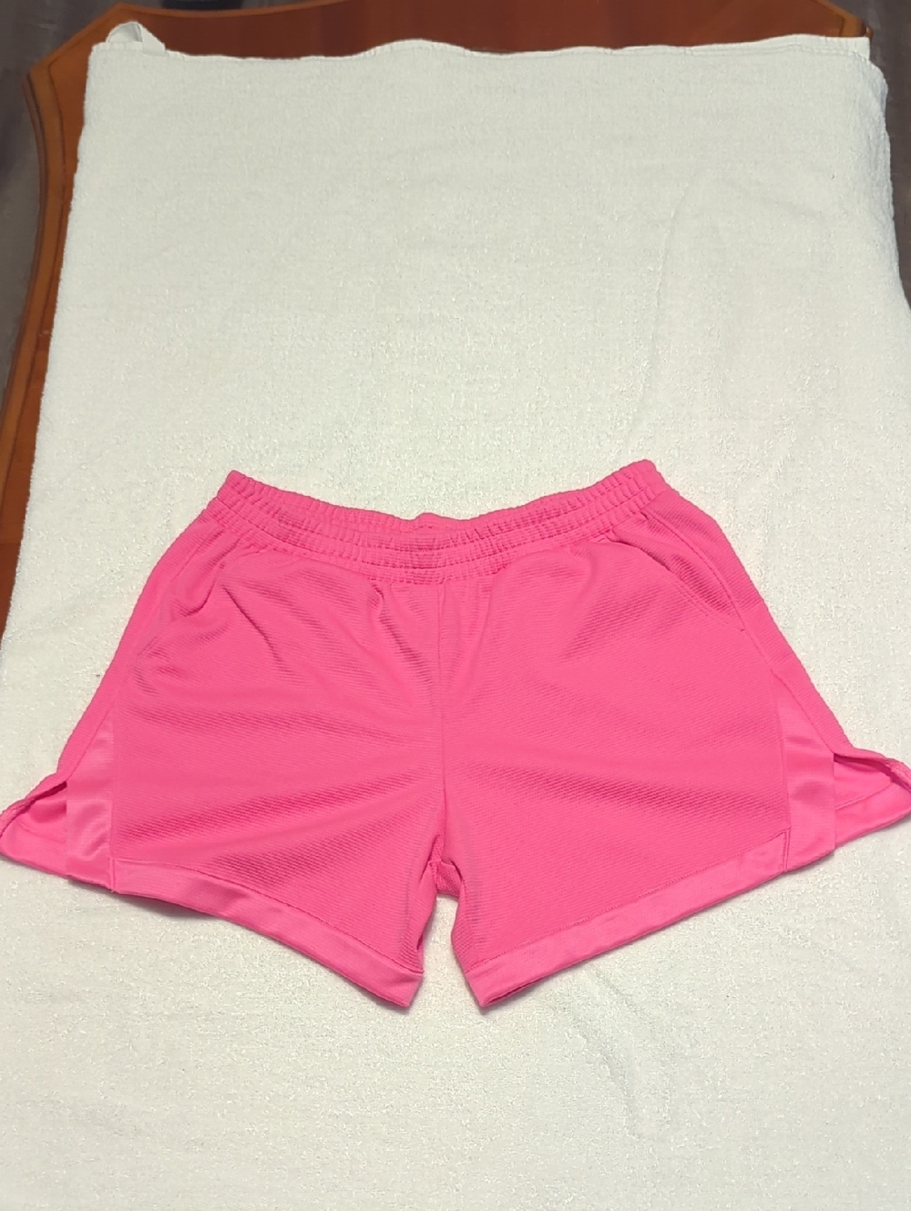 Athletic Works Bright Pink Women's Athletic Shorts